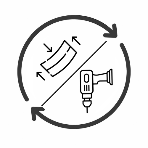 TRANSLEVEL set-up cost for bending and drilling glass profile