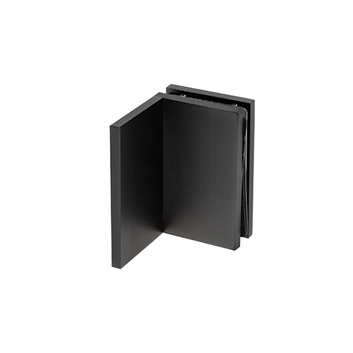 EXCITE Verbinder Glas-Wand 90° Glas 8/10mm, Messing Gun Metal gebürstet