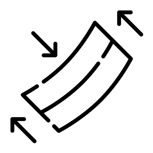 Biegen Edelstahl Glasleistenrohr (6-10 St.)