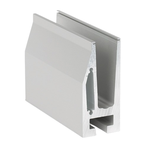 TL-5010 Glasprofil L=200mm aluminium natur anodiserad
