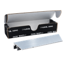 Floor-connect 3.0kN, B=20mm, L=200mm Aluminium natur eloxiert