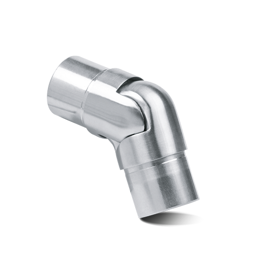 EMPIRE STATE POST Rohrverbinder variabel Ø42.4x2mm, V2A gebürstet