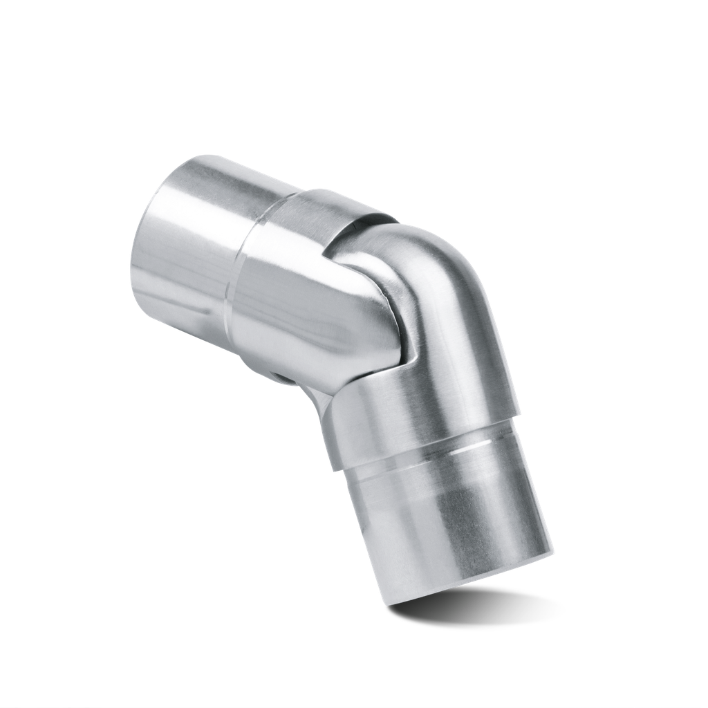 Rohrverbinder variabel Ø42.4x2mm, V4A gebürstet