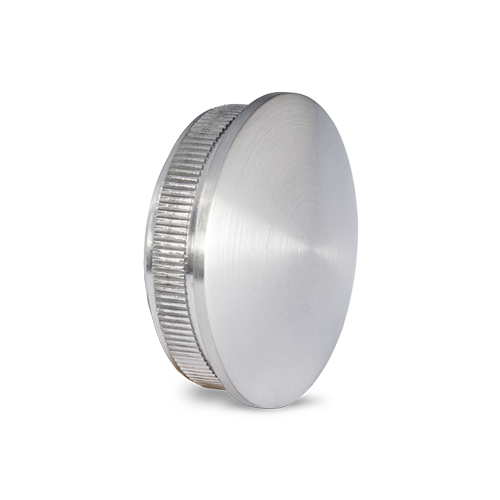 EMPIRE STATE POST bouchon bombé Ø42.4x2mm, inox 304 brossé