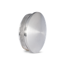 EMPIRE STATE POST bouchon bombé Ø42.4x2mm, inox 304 brossé