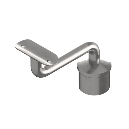 EMPIRE STATE POST handrail bracket post Ø42.4x2mm H=120mm handrail welded, AISI 316 satined (discontinued product until 30/06/2026 or while stocks last)