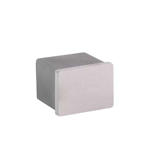 Bouchon plat pour U 40x30x2mm, inox 304 brossé