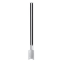 GUARDIAN OF THE UNIVERSE cornerpost side open 58x58mm H=1400mm glass 10-10.76mm, aluminum mill finish