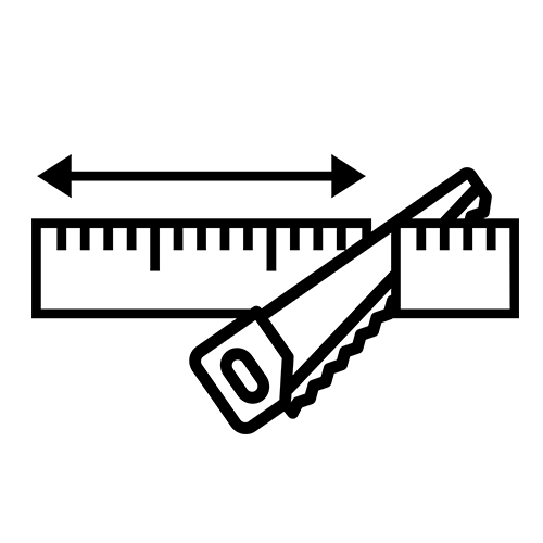 INFINITYSLIDE auf Maß kürzen