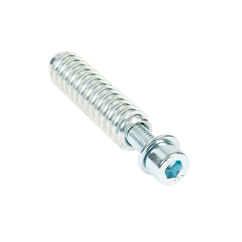 TL-6501 Montage Ensemble sur bois M10x60mm avec douille hexagonale acier zinc