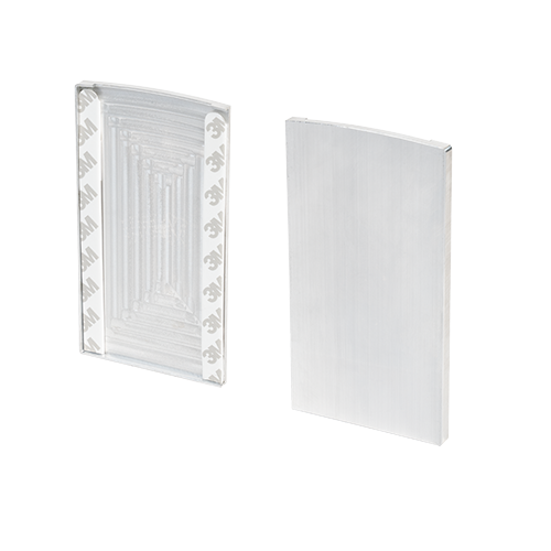 TF-6620 Endkappe links/rechts, Aluminium unbehandelt