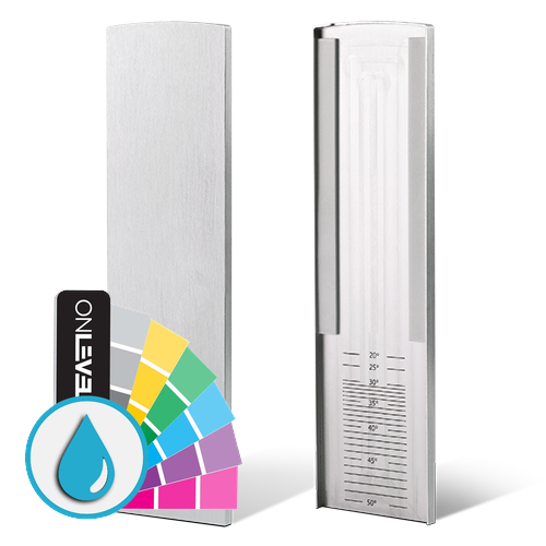 TF-6620 bouchon gauche/droite pour les escaliers, aluminium ARMOR RAL