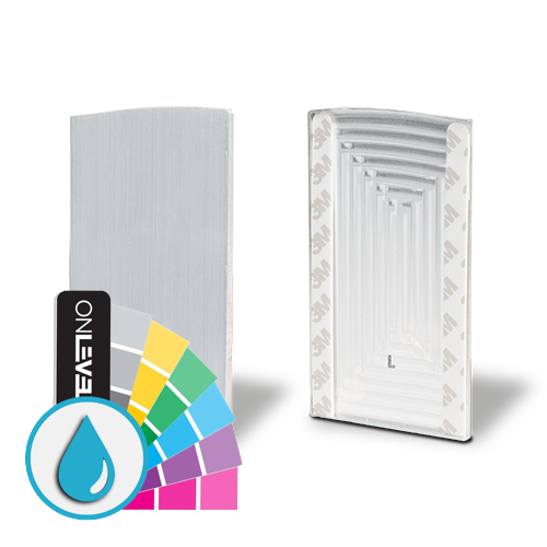 TF-6621 Endkappe links mit Abdeckkappe, Aluminium ARMOR RAL