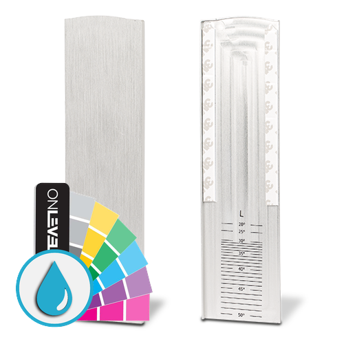 TF-6621 bouchon gauche avec couvert. pour les escaliers, aluminium ARMOR RAL