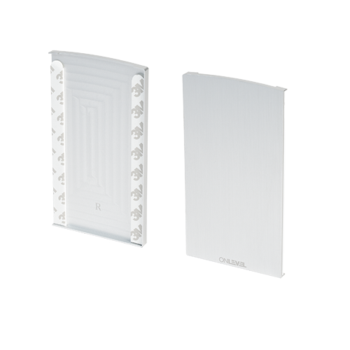TF-6621 bouchon droite, aluminium anodisé naturel