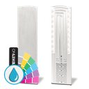 TURBOFLEX TL-6621 bouchon droite avec couvert. pour les escaliers aluminium ARMOR RAL