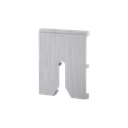 TF-6621 spacer thickness 15mm, aluminum natural anodized