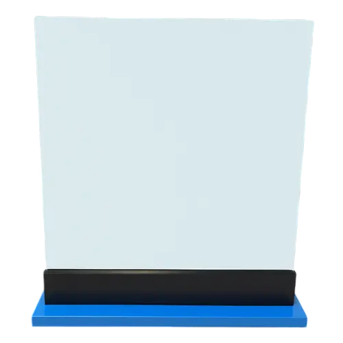 TURBOFLEX TF-6620 floor display aluminum natural anodized