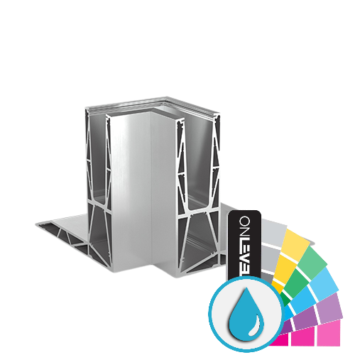 TL-3120 Inside corner 90° aluminum ARMOR RAL