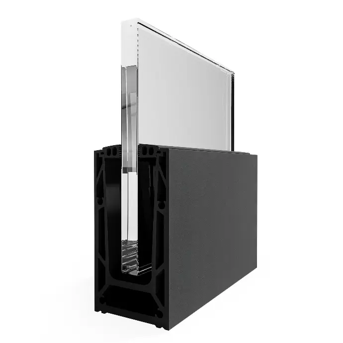 TURBOFLEX TF-6620 display doos aluminium natuur geanodiseerd