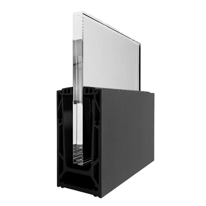 TURBOFLEX TF-6620 display doos aluminium natuur geanodiseerd
