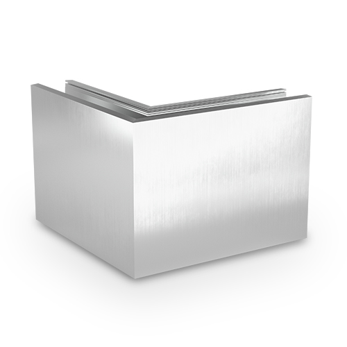 TL-3120 Udv. hjØrne 90° aluminium rå Overfl.