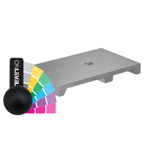 TF-3620 entretoise épaisseur 18mm, aluminium RAL mat