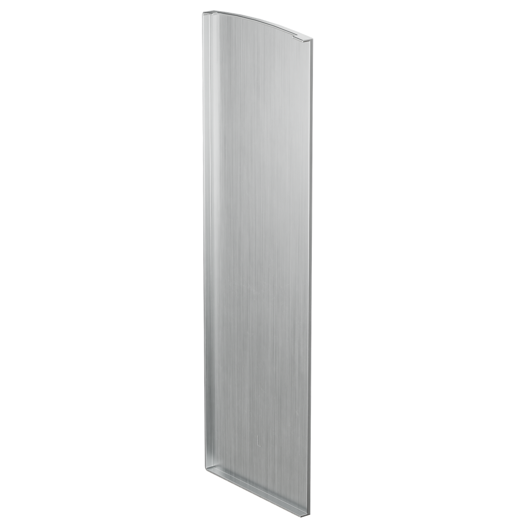 TF-3621 endcap left, aluminum mill finish