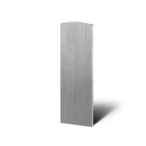 TL-3120 Embout gauche aluminium brut