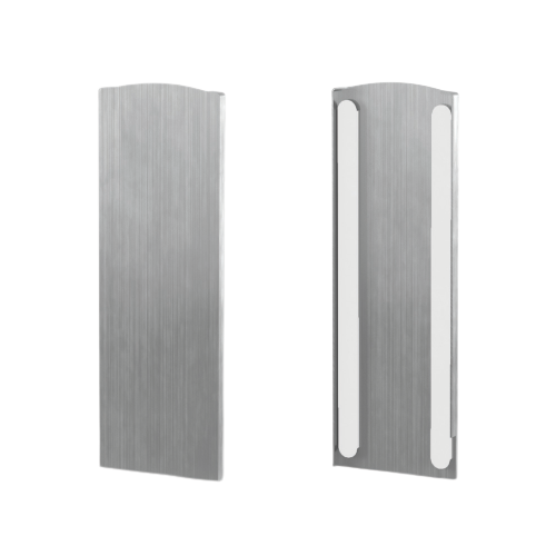 TL-3120 Eindkap links aluminium naturel geanodiseerd