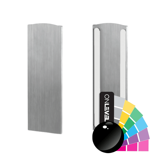 TL-3120 Endkappe rechts Aluminium RAL glänzend