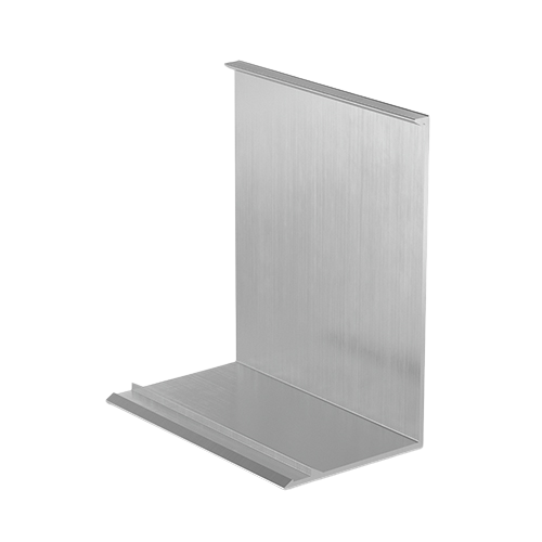 TL-3121 Covercap half height L=5000mm aluminum natural anodized