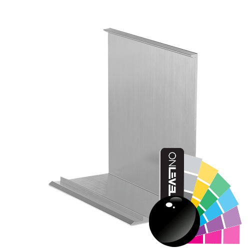 TL-3121 Habillage en plein air L=2500mm alum. RAL brillant
