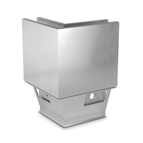TL-3121 Buitenhoek 90° aluminium onbehandeld