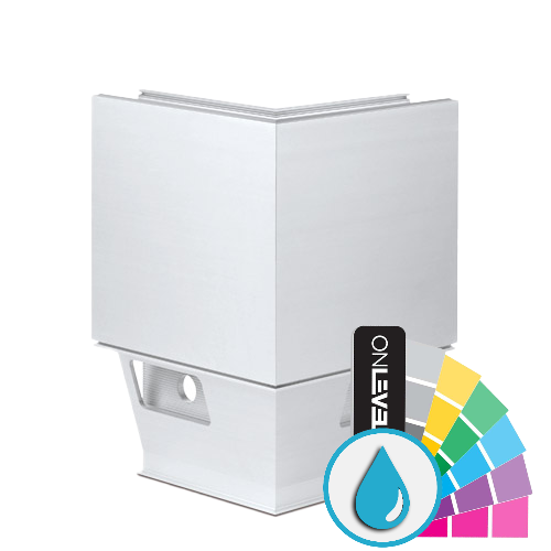 TL-3121 Buitenhoek 90° aluminium ARMOR RAL