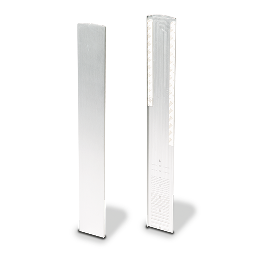 TL-3121 Endkappe links nur für niedrige Abdeckleiste Aluminium unbehandelt