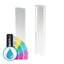 TL-3121 Eindkap links alleen voor lage afdekkap aluminium ARMOR RAL