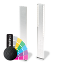 TL-3121 Endkappe links halbe Höhe Abdeckkappe Treppenaufgang Alum. RAL strukt.