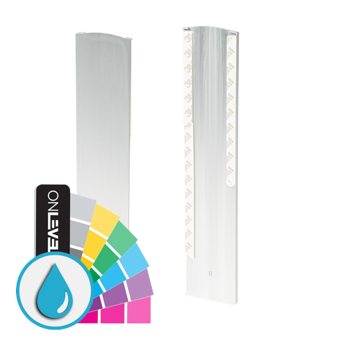 TL-3121 Endcap right half height covercap aluminum ARMOR RAL