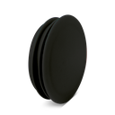 TL-6021/6041 Doppen voorzijde Ø30mm kunststof zwart