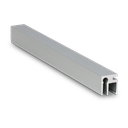 Top-cover slim avec ouverture 3mm, L=5000mm, aluminium non traitée