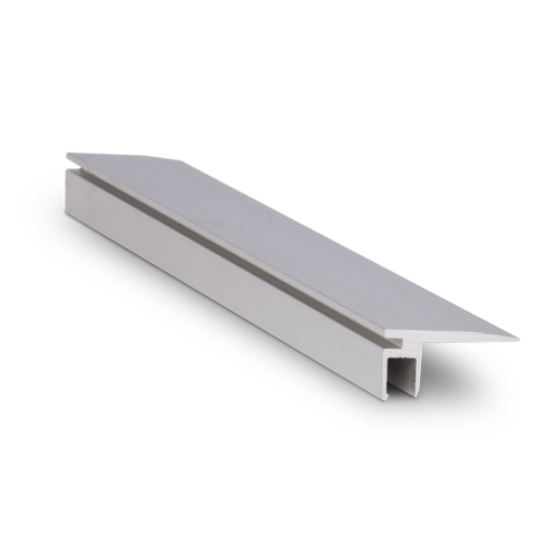 Floor-connect slim 20mm breedte, L=5000mm, aluminium onbehandeld