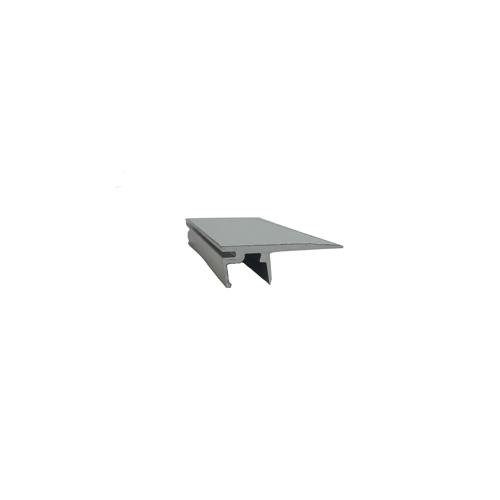 Floor-connect 20mm largeur, L=5000mm, aluminium anodisé naturel