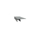 Floor-connect 20mm breedte, L=5000mm, aluminium natuur geanodiseerd