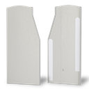 TL-5010 Endcap left aluminum natural anodized