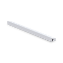 Sprutbeskyttelsesprofil 10x6mm L=2050mm, aluminium glansanodisert