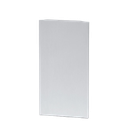 TL-6041 Endekap venst. aluminium rå overflate
