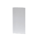 TL-6041 Embout droit avec habillage aluminium brut