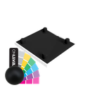 GUARDIAN OF THE UNIVERSE poster bouchon en bas 58x58mm, alum. RAL mat