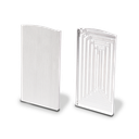TL-6051 Endkappe links mit Abdeckleiste Aluminium natur eloxiert